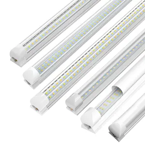 أنبوب ضوئي JESLED مدمج في مصابيح LED بقوة 12 وات/14 وات/18 وات/24 وات/28 وات/36 وات/45/72 وات/90 وات 0.3متر-0.6متر-0.9متر- 1.2متر-1.5 متر-2.4 متر أنبوب T8 Led بطول 8 أقدام مزود بأضواء LED