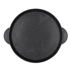 Full Size 28/32/<strong>36</strong>/40cm Diecasting Aluminum Non Stick <strong>Paella</strong> Panseafood Dish <strong>Pan</strong> Marble Coating Pizza <strong>Pan</strong> - Product Image 2