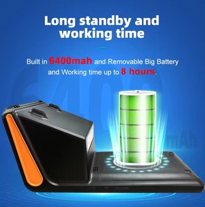 8 inch di động thông minh cầm tay di động 3 + 16 tất cả trong một màn hình cảm ứng Countertop puntos de venta Android tiền mặt đăng ký POS hệ thống - Product Image 4