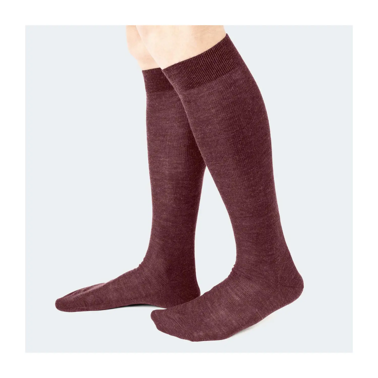 इटली में किए गए Wholesales लंबे मोजे गर्म मोजे में Merinos ऊन-घुटने उच्च मोजे के विभिन्न रंगीन