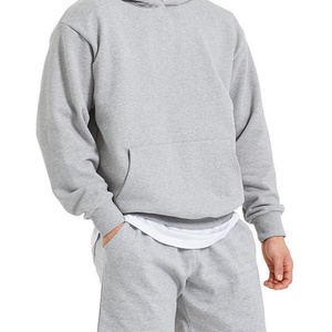 Sudadera con Capucha Personalizada para Hombre, Estilo Europeo, Juvenil, Holgada, con Bolsillo, Colores Básicos, 65% Poliéster, 35% Algodón Terry - Product Image 3