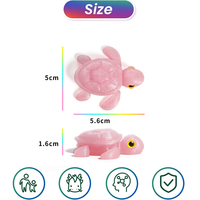 Ensemble d'animaux marins imprimés en 3D, mini-animaux, jouets imprimés en 3D, figurines articulées flexibles et mignonnes, jouets anti-stress pour cadeaux de fête