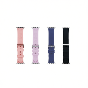 Correa de Cuero de 38-40-41 mm en Rosa, Morado, Azul y Negro - Product Image 2