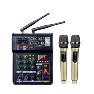 build-in power amplifier 4 channel audio mixer Power Audio Amplifier Match For Sound Mixer For Wholesalers