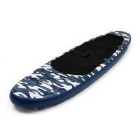 Planche de SUP gonflable en PVC camouflage marine, multi-usages pour le tourisme, le yoga, le fitness, la pêche, avec pompe, pagaie et sac à dos – Vente en gros