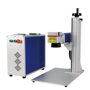 Machine de marquage laser à fibre rotative de bureau haute puissance avec prise en charge AI/DXF, configuration portable de table - Product Image 3