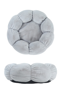 Cama para Mascotas de Felpa Suave y Cálida con Diseño de Flores y Logotipo Personalizado al por Mayor, Proveedor de Productos para Perros y Gatos - Product Image 3