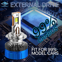 OEM Super brillante 320W 32000lm 6500K LED faro bombilla Canbus coche Focos HB3 HB4 9005 9006 LED H1 H4 H11 H7 luces para coches nuevos