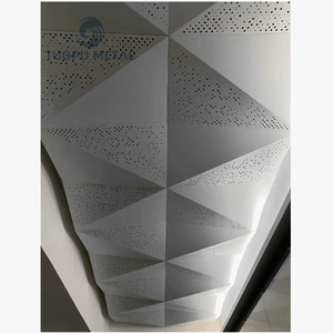 Giá rẻ giả thả trần/Tấm tường Nhôm Trần tiêu đề thiết kế cho hội trường mái trang trí - Product Image 1