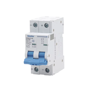 Interruptor Automático <span class=keywords><strong>Nader</strong></span> NDB2Z-63 Nuevo y Original, 1-4P, 10A, 500V, Tipo B/C, Protección Contra Sobrecargas - Product Image 2