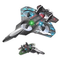 Avion RC en mousse EPP incassable pour débutants, avec moteur de chasseur télécommandé, pour adultes