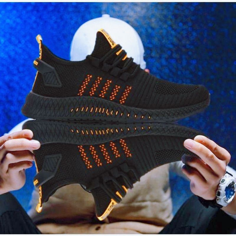 Фабрика Wangdu, оптовая продажа, сетчатая дышащая повседневная мужская спортивная обувь, кроссовки для бега