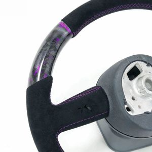 Volant <span class=keywords><strong>sport</strong></span> personnalisé en cuir/aluminium JIANSHAN de 35 mm pour <span class=keywords><strong>Audi</strong></span> A1 A3 A4 A5 A6 B8 B8.5 S3 S4 S5 S6 S7 RS3 RS4 RS5 - Product Image 6