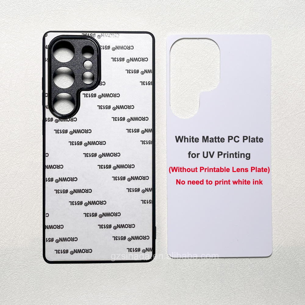 แผ่นใส่ PC สีดำ-ขาว ไม่มีแผ่นเลนส์พิมพ์ได้