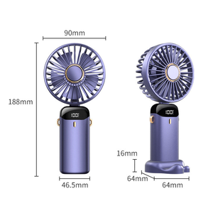 Ventilateur électrique personnalisé promotionnel en gros, ventilateur électrique portable à recharge USB, <span class=keywords><strong>cadeau</strong></span> publicitaire pour entreprise - Product Image 4