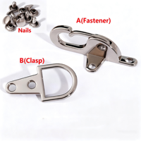 Boucles à fermoir en métal robustes pour pompiers, quincaillerie polyvalente pour harnais d'animaux, sacs, manteaux, chaussures, accessoires, attaches robustes