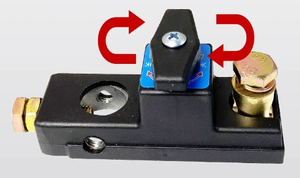 Anti-mispresse 12V/24V interruttore di scollegamento della batteria Auto isolatore interruttore di interruzione di corrente per Yacht RV barca camion Auto - Product Image 3
