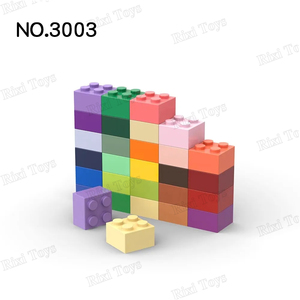 3003 2*3 puntos gruesos pequeñas partículas accesorios piezas compatibles DIY juguetes ladrillos educativos para niños bloques de construcción - Product Image 1