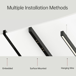 Đèn rọi ray từ tính hiện đại XRZLux, đèn LED chiếu sáng nội thất, đèn pha dạng lưới, đèn COB DC48V, đèn trần, đèn ray từ tính - Product Image 6