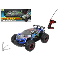 MAZZEO GIOCATTOLI Auto Buggy RC 4x4 a Escala 1:14, Listo para Usar, Eléctrico, de Plástico, con Control Remoto, Vehículo Todoterreno para Interiores y Exteriores