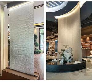 Fontaine décorative d'intérieur en treillis métallique argenté, style Art Déco, avec fonction d'eau, thème Fuji Rouge, <span class=keywords><strong>vente</strong></span> directe usine - Product Image 6