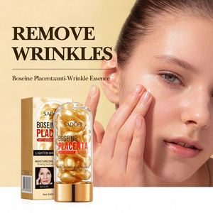 เซรั่มบำรุงผิวหน้า SADOER ผลิตภัณฑ์ส่วนตัว ออร์แกนิค ไฮยาลูรอนิค แอซิด วิตามินอี เอสเซนส์ ลดเลือนริ้วรอย ผิวขาวกระจ่างใส แคปซูลบำรุงผิว - Product Image 1