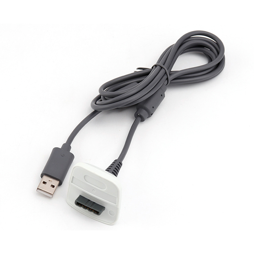 cable de carga del controlador gris