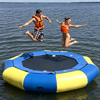 Lit de saut gonflable flottant pour usage extérieur, idéal pour la maison, les résidences et les applications commerciales