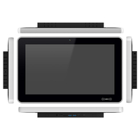 Tablette Android de salle de réunion à écran tactile mural de 15.6 pouces RVB LED pour stations-service