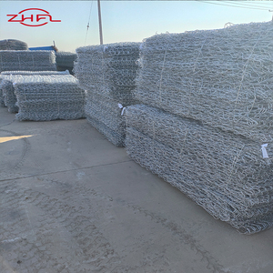 Grillage métallique galvanisé à double torsion flexible pour matelas Reno, protection des pentes de rivière et de canaux, gabion hexagonal - Product Image 3