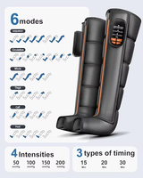 Bottes de massage des jambes à compression d'air pour les athlètes Récupération musculaire Soulagement de la douleur Circulation Therapy Fitness Rehab Gym Home Use