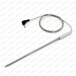 Roestvrijstalen Bbq Vlees Sonde <span class=keywords><strong>Rtd</strong></span> Pt100/<span class=keywords><strong>Pt1000</strong></span> Temperatuursensor Met Rooster Clip Oem/Odm Aangepaste Ondersteuning - Product Image 4
