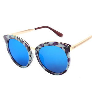Maidis Fashion Sunglasses Pink Frame Gold Metal UV400 Women Sunshades - Product Image 4