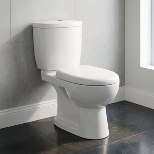 Chinese Manufacturer Bathroom Ceramic Complete WC Two Piece Toilet <b>Set</b> Sanitary Ware <b>Cheap</b> Prices - Product Image 4