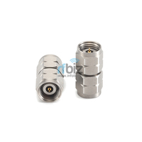 Adaptateur RF INERGEK DC-50GHz de précision, interconnexion mâle-mâle 2,4 mm, 50 ohms, pour bancs de test micro-ondes