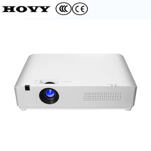 Hovy 2K Máy Chiếu 3300 ANSI Lumens 1920 * Độ Phân Giải 1200 Xách Tay 3LCD Android Được Xây Dựng Trong Loa 3D Ngắn Ném Kinh Doanh - Product Image 3