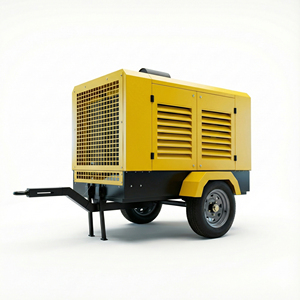 Compresor de Aire de Tornillo Diésel Portátil ZIQI Serie <span class=keywords><strong>GMD</strong></span> 55KW 75HP 247CFM 250CFM 7Bar 8bar Remolcable con Motor Cummins - Product Image 2