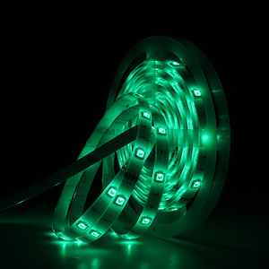 Banqcn Venta al por mayor Ambiente Tape Smd 5V ultra fino Rgb <span class=keywords><strong>Led</strong></span> tira de luces música Control de sonido 50 metros rollo para Navidad - Product Image 2