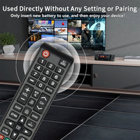 Mando a distancia para Samsung Smart TV N5300 NU6900 NU7100 NU7300 UN32N5300 UN40NU7100 UN43N5300 U