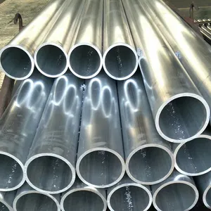 Tubo de aluminio ALMGSI 0,5 de tamaño de corte preciso con orificio Serie 6000 para industria o maquinaria