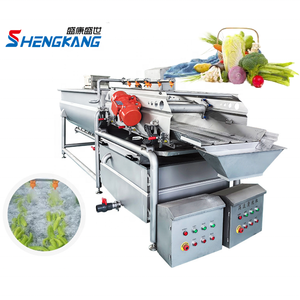 Vortex mesin cuci tanaman pengolahan sayur & buah skala besar Salad pencuci makanan saluran produksi pengering pembersihan - Product Image 6