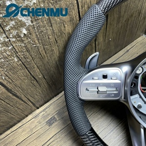 <span class=keywords><strong>Volant</strong></span> de voiture personnalisé en fibre de carbone pour Mercedes Benz C63 E63 W213 W205 C43 <span class=keywords><strong>A45</strong></span> G63 G500 S63 GLC GLA45 GL-S63 <span class=keywords><strong>AMG</strong></span> - Product Image 2
