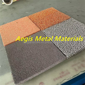 Mousse métallique en aluminium, cuivre et nickel <span class=keywords><strong>Aegis</strong></span> <span class=keywords><strong>AEGIS</strong></span>, cellules ouvertes, PPI 40/50/60, taille personnalisable pour les applications de filtration et d'électrodes - Product Image 6