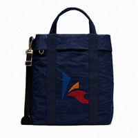 Sac fourre-tout classique robuste de grande capacité 20L, base renforcée en nylon 100% recyclé, boucle robuste, double couche