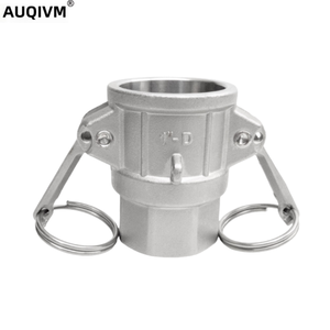 Auqivm D-Type Ss304 Gesmeed Flens Cam Koppeling Hoge Kwaliteit Lage Druk Chemisch Bestendige Corrosiebestendige Buisfittingen - Product Image 3