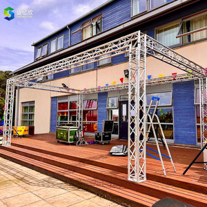 Tháp giàn đèn sân khấu bằng hợp kim nhôm hình vuông 290*290mm dùng cho sự kiện trong nhà, đám cưới, sân khấu - Product Image 5