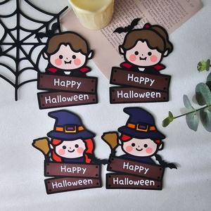 Recién llegado, suministros de papel para decoración de tartas de Halloween para fiestas de decoración de tartas de Halloween - Product Image 3