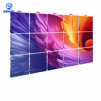 Mur vidéo LED haute résolution pour la location, panneau LED 500x500mm, pas de pixel 2.6mm 2.9mm 3.91mm, écran LED intérieur/extérieur pour la location
