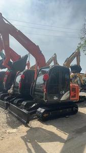 Excavadora Usada Hitachi ZX60 de Alta Calidad, Excavadora de Orugas Pequeña de 6 Toneladas, Pocas Horas de Trabajo, Sin Reparaciones Importantes, Gran Oferta - Product Image 4