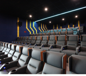 Moderne Confortable Multifonctionnel Électrique Inclinable Canapé Chaise En Cuir Véritable Home Cinéma Meubles Hôtel Théâtre Meubles - Product Image 5